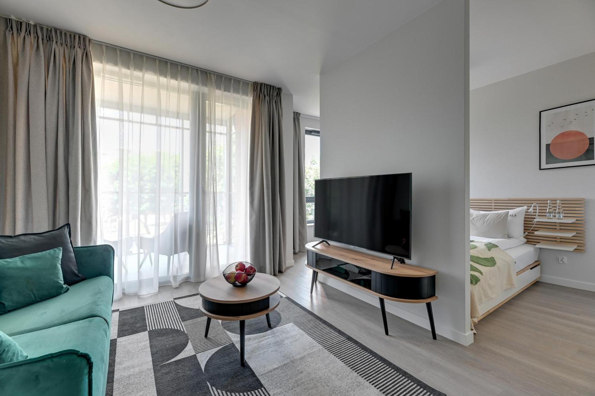 Scala 60H City Center Premium Apartments With Parking By Lion Apartments Гданск Екстериор снимка